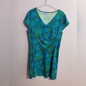 Kühl Ruched V-Neck Dress